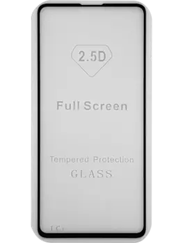 Защитное стекло LuxCase для Samsung Galaxy S20 FE 2.5D Full Glue (черная рамка)