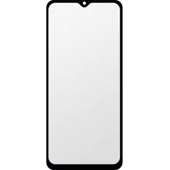 Защитное стекло Мультибренд для Samsung Galaxy A15 2.5D Full Glue (черная рамка)