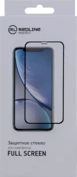 Защитное стекло RedLine для Apple iPhone 7 Plus/8 Plus 3D Full Glue (черная рамка)