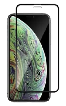 Защитное стекло RedLine для Apple iPhone XS Max 3D Full Glue (черная рамка)