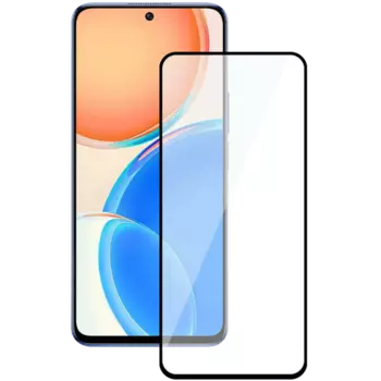 Защитное стекло RedLine для HONOR X8 2.5D Full Glue (черная рамка)
