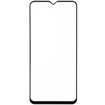 Защитное стекло Мультибренд для realme C31 2.5D Full Glue (черная рамка)