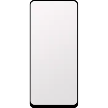 Защитное стекло Мультибренд для Xiaomi Redmi 10C 2.5D Full Glue (черная рамка)