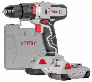 Аккумуляторная дрель-шуруповерт Ставр ДА-14.4/2 УК
