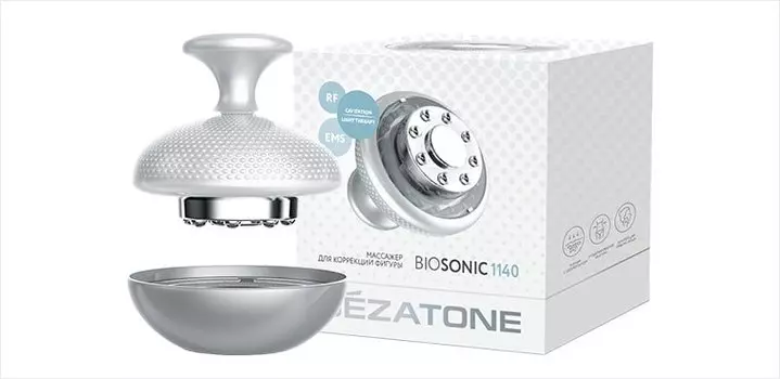 Антицеллюлитный массажер для тела Bio Sonic 1140, Gezatone