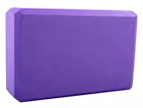 Блок для йоги фиолетовый