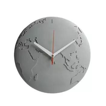 Часы настенные World Wide Waste, серые