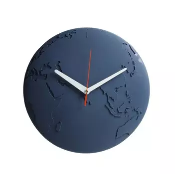 Часы настенные World Wide Waste, темно-синие