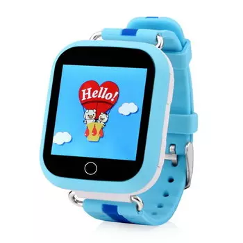 Детские GPS часы Smart Baby Watch GW200S, Голубой