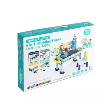 Детский развивающий стол - Spring Flower, 6 в 1