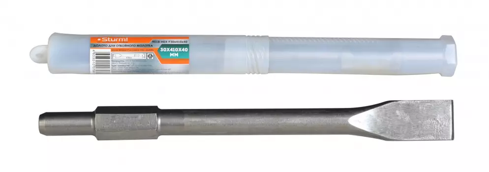 Долото SDS-hex Sturm! 9018-HEX-F30x410x40 30 x 410 мм