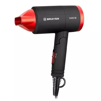 Фен Brayer BR3040RD, 1400 Вт