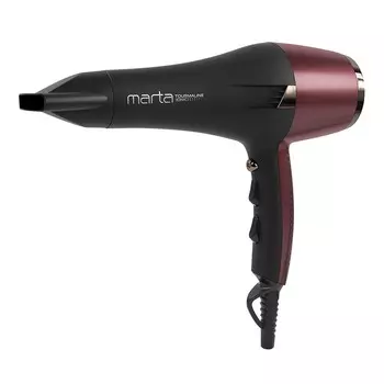 Фен MARTA MT-1497, бордовый гранат