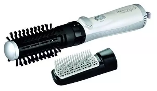 Фен-щетка VES electric V-HD500, черный/серебристый
