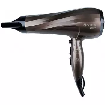 Фен Vitek (6 комбинаций температуры и скорости воздушного потока) VT-2298(BN)