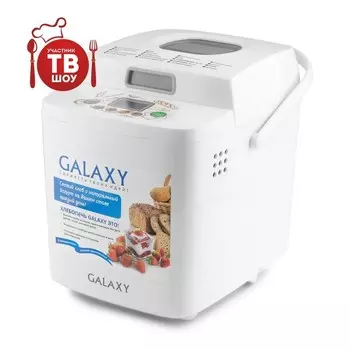 Хлебопечь Galaxy GL 2701, 600 Вт, вес выпечки 500 и 750г, ЖК-дисплей (2)