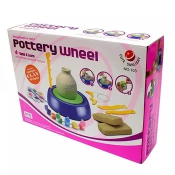 Игровой набор Гончарный круг Pottery Wheel, цвет микс