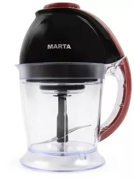 Измельчитель MARTA MT-2072 красный гранат/черный