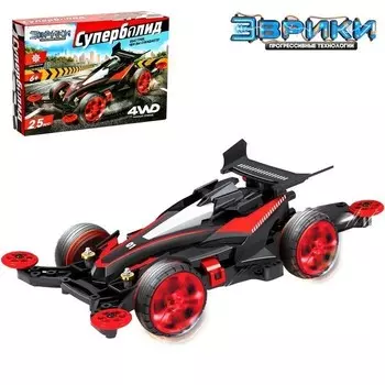 Электронный конструктор - Суперболид, 4WD