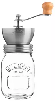 Кофемолка Kilner , серебристый