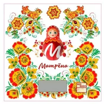 Кухонные электронные весы Матрёна MA-033, 7 кг, матрёшка