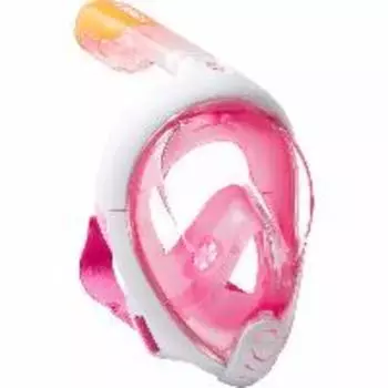 Маска для снорклинга Tribord Easybreath, S-M, Розовый