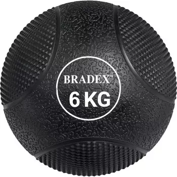 Медбол резиновый Bradex, 6кг