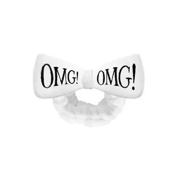 Повязка на голову бант OMG, белый