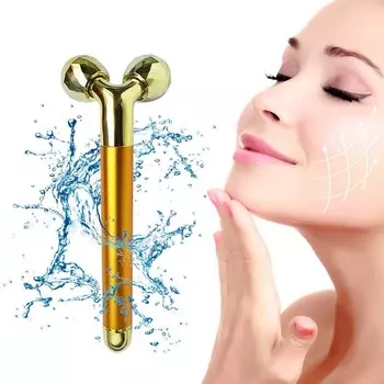 Роликовый вибромассажер Energy Beauty Bar для лица