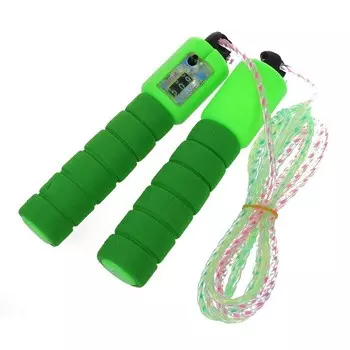 Скакалка со счётчиком прыжков Jump Rope, цвет микс