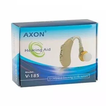 Слуховой аппарат AXON V-185 (усилитель звука заушный)