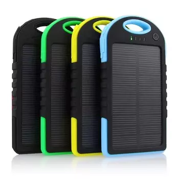 Solar Power Bank 5000 mAh - аккумулятор на солнечной батарее