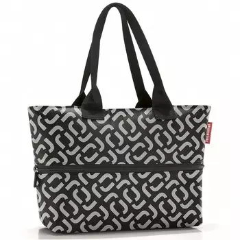 Сумка Shopper E1 signature black