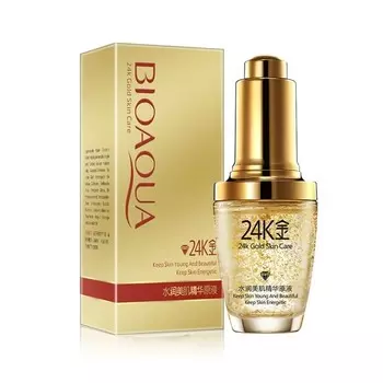 Сыворотка для лица BioAqua 24K Gold