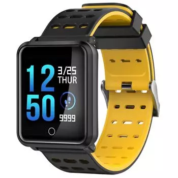 Умные часы Smart Watch N88, цвет в ассортименте, Желтый