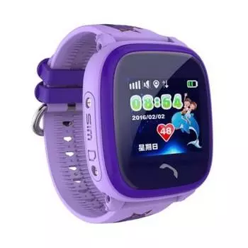 Умные детские часы Smart Baby Watch DF25G (GW400S), Фиолетовый