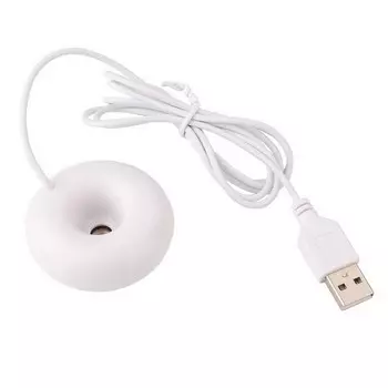 Увлажнитель воздуха от USB - Пончик, белый
