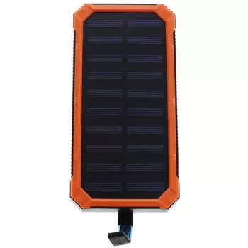 Внешний аккумулятор на солнечных батареях Power bank Solar Charger 10000 mah
