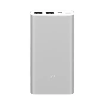 Внешний аккумулятор Xiaomi 10000mAh Mi Power Bank 2S, серебро