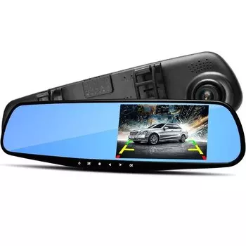 Зеркало видеорегистратор с камерой заднего вида Vehicle Blackbox DVR Full HD