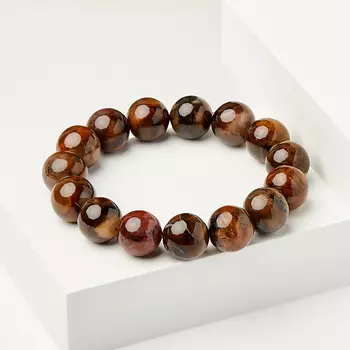 Браслет агат 14 мм 18 см