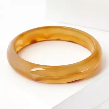 Браслет агат цельный 19 см