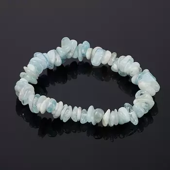 Браслет аквамарин 16 см