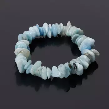 Браслет аквамарин 17 см