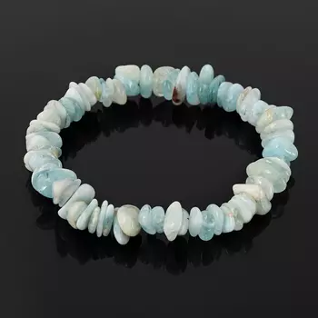 Браслет аквамарин 17 см