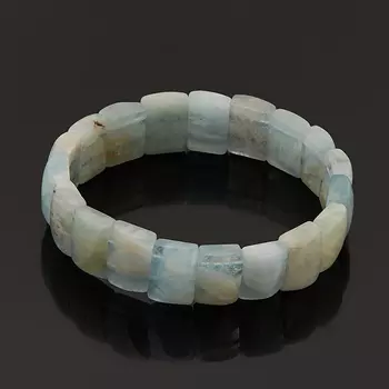 Браслет аквамарин 19 см