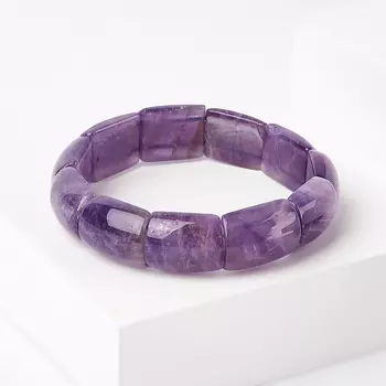 Браслет аметист 17 см