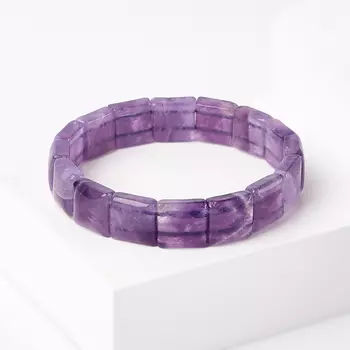 Браслет аметист 17 см