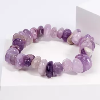 Браслет аметист 17 см