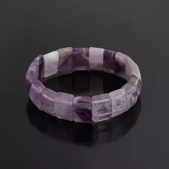 Браслет аметист 17 см